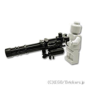 LEGO（レゴ） カスタムパーツ M134ミニガン/ガトリングガン：ブラック