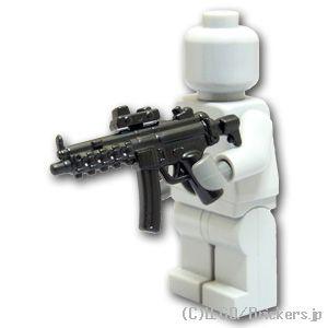 レゴ カスタムパーツ サブマシンガン MP5A3 リフレックスサイト付き