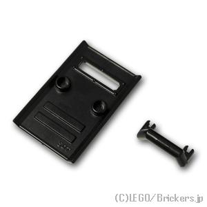 レゴ カスタムパーツ ライオットシールド N4：ブラック | lego 互換