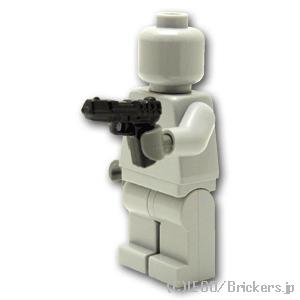 レゴ カスタムパーツ ハンドガン P99：ブラック | lego 互換 ミニ