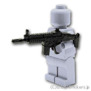 レゴ カスタムパーツ アサルトライフル SCAR-D：ブラック | lego 互換
