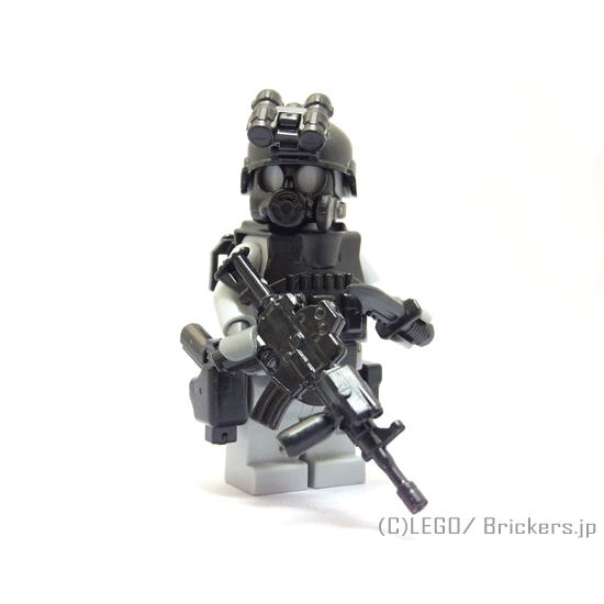 レゴ カスタムパーツ S.W.A.T. アルファ2セット：ブラック | lego 互換
