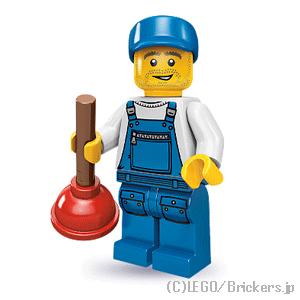 レゴ ミニフィギュア シリーズ 9 配管工 Lego ミニフィグ L 03 レゴブロック専門店ブリッカーズ 通販 Yahoo ショッピング