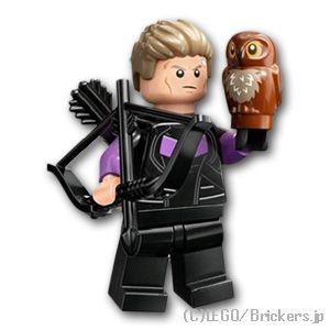レゴ ミニフィギュア マーベルシリーズ2 - ホークアイ / レゴ ミニフィギュア マーベルシリーズ2  |LEGOの人形 | LEGO