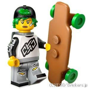 レゴ ミニフィギュアシリーズ - 27 - レゴ ミニフィグ／ロングボーダー |LEGOの人形 | LEGO