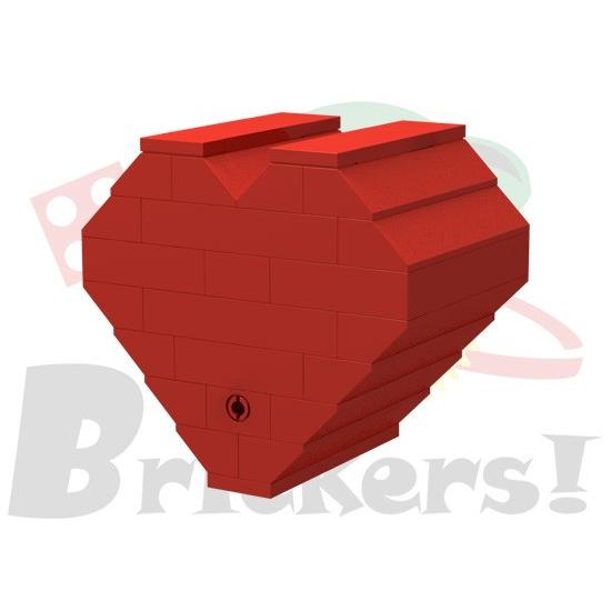 LEGO（レゴ） ジョイフルセット ハート型ケース | 収納 : ブロック