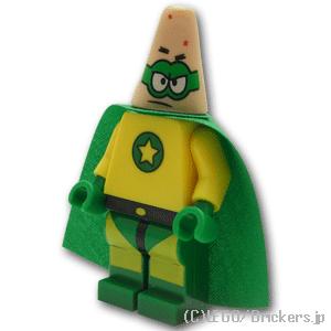 レゴ スポンジ ボブ ミニフィグ パトリック スーパーヒーロー Lego フィギュア 人形 ミニフィギュア スポンジ ボブ Mf Bob026 レゴブロック専門店ブリッカーズ 通販 Yahoo ショッピング