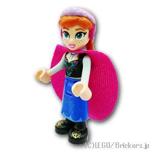 レゴ ディズニープリンセス ミニフィグ アナ - アナと雪の女王 (43244) |LEGOの人形 | LEGO