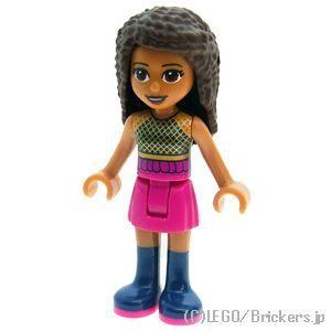 レゴ フレンズ ミニフィグ アンドレア ダークピンクのスカート ブラックトップ Lego 人形 Mf Frnd296 レゴブロック専門店ブリッカーズ 通販 Yahoo ショッピング
