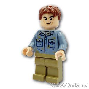 LEGO レゴ ジュラシック・ワールド ミニフィグ アラン・グラント LEGO レゴ ジュラシック・ワールド ミニフィグ アラン・グラント