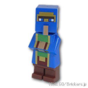 レゴ マインクラフト ミニフィグ 行商人 ワンダリング トレーダー Legoの人形 Mf Min087 レゴブロック専門店ブリッカーズ 通販 Yahoo ショッピング