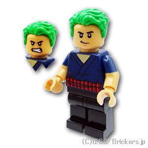 レゴ ONE PIECE ミニフィグ ロロノア・ゾロ - ワン・ピース 【OP006】 |LEGOの人形 | LEGO