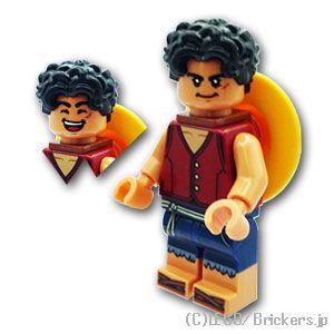 LEGO（レゴ） ONE PIESE ミニフィグ モンキー・D・ルフィ(麦わら帽子