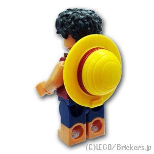 レゴ ONE PIECE ミニフィグ モンキー・D・ルフィ(麦わら帽子) - ワン・ピース 【OP007】 |LEGOの人形 | LEGO | 01