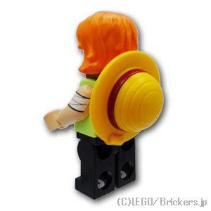 レゴ ONE PIECE ミニフィグ ナミ(麦わら帽子) - ワン・ピース 【OP010】 |LEGOの人形 | LEGO | 01