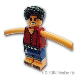 レゴ ONE PIECE ミニフィグ モンキー・D・ルフィ(ストレッチアーム) - ワン・ピース 【OP012】 |LEGOの人形 | LEGO | 01
