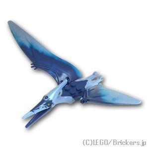レゴ パーツ ばら売り #Ptera07 恐竜 - プテラノドン - サンドブルーパターン：サンドブルー | LEGOの部品 | LEGO