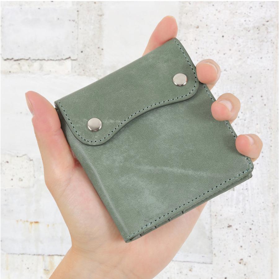 エクスビータ ミニ 財布 小さすぎない 大容量 二つ折り メンズ