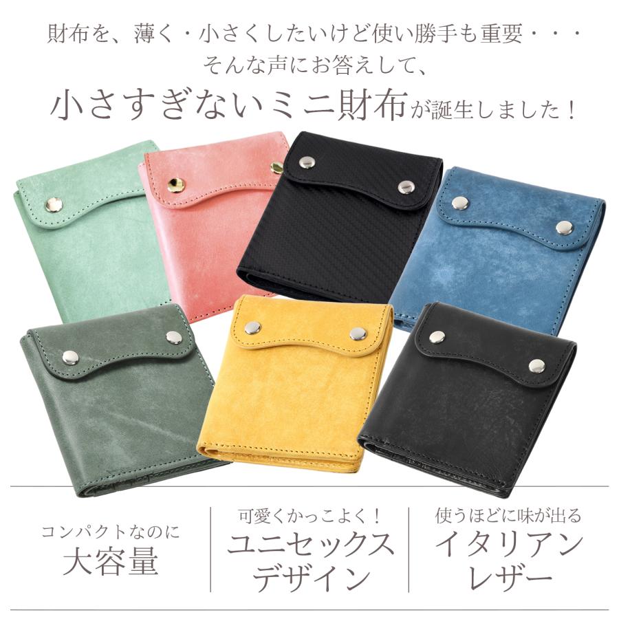 エクスビータ ミニ 財布 小さすぎない 大容量 二つ折り メンズ