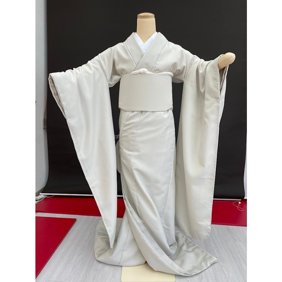 【受注生産納期約1ヶ月】色掛下ベージュ系&ワンタッチ作り帯セットの画像