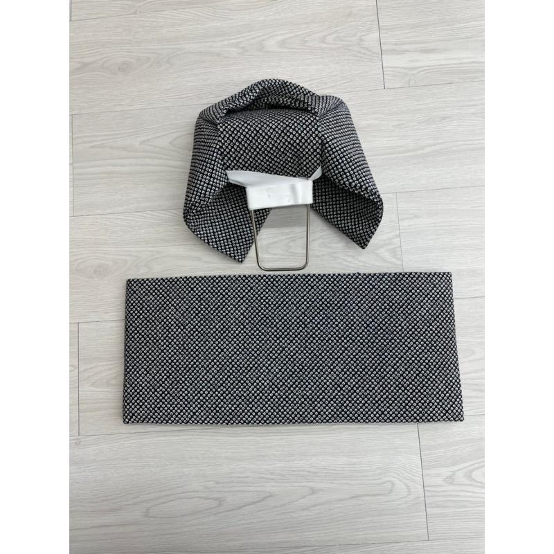 大人気【受注生産納期約1ヶ月】◇色掛下◇黒地疋田柄（絞り柄