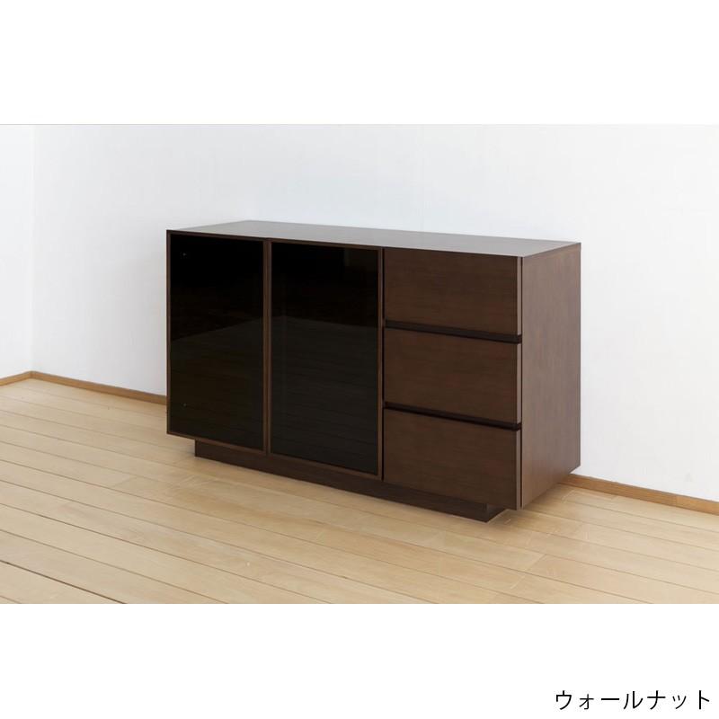 サイドボード キャビネット リビングボード リビング 収納 ウォールナット 完成品 日本製 国産 大川家具 おしゃれ 木製 天然木 リッツ 幅1 コンフォートスタイル 工場直営 通販 Yahoo ショッピング