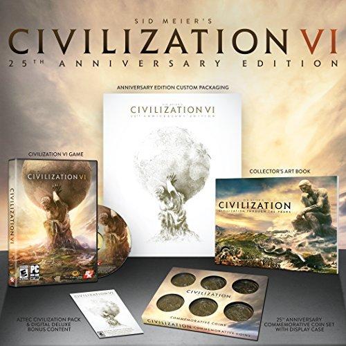 純正超高品質 Sid Meier S Civilization Vi 25th Anniversary Edition Pc 北米版並行輸入 正規代理店商品 Pnlp Sn
