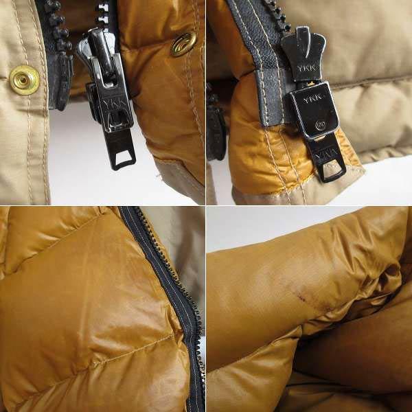 70s-80s OUTDOOR WORLD PRODUCTS ダウンジャケット Lサイズ ベージュ系 ビンテージ ダブルジップ D149-18-0001_5