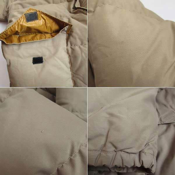 70s-80s OUTDOOR WORLD PRODUCTS ダウンジャケット Lサイズ ベージュ系 ビンテージ ダブルジップ D149-18-0001_6