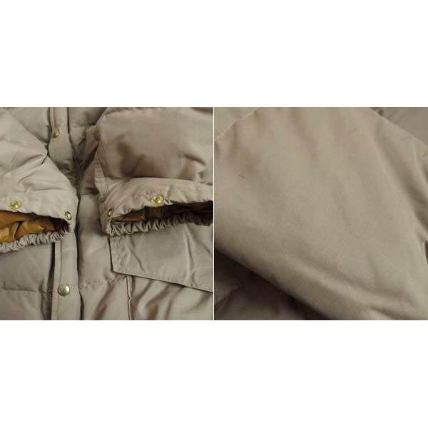 70s-80s OUTDOOR WORLD PRODUCTS ダウンジャケット Lサイズ ベージュ系 ビンテージ ダブルジップ D149-18-0001_7