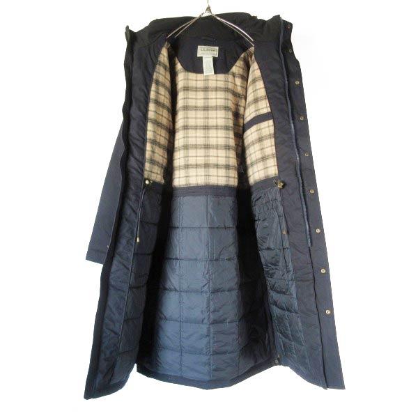 美品 L.L.Bean ノーイースター ゴアテックス コート M 紺系 GORE-TEX