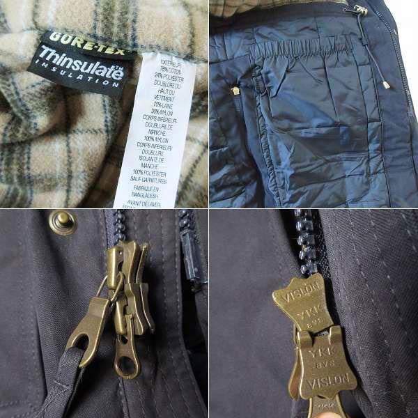 美品 L.L.Bean ノーイースター ゴアテックス コート M 紺系 GORE-TEX
