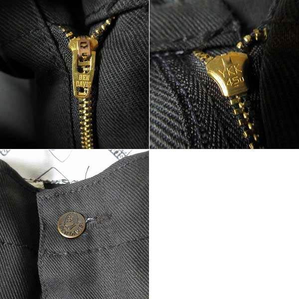 新品 US企画 BEN DAVIS ベンデイビス ベンズ ワークパンツ 黒 W31 L32