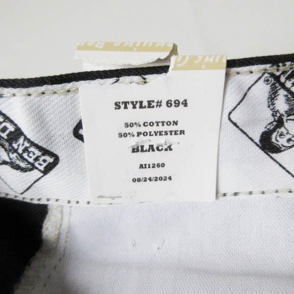 新品 US企画 BEN DAVIS ベンデイビス ベンズ ワークパンツ 黒 W38