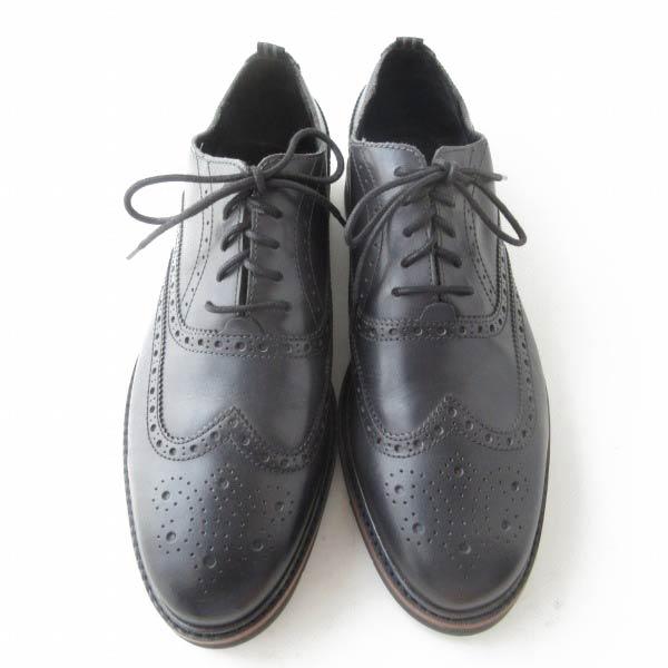 新品 COLE HAAN コールハーン ウィングチップ 黒 9M 27cm ブラック