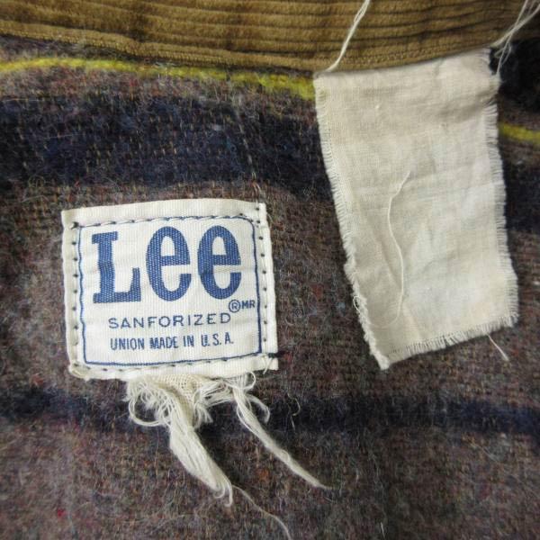 70s USA製 Lee リー 81-LJ デニム カバーオール 大きめL程度
