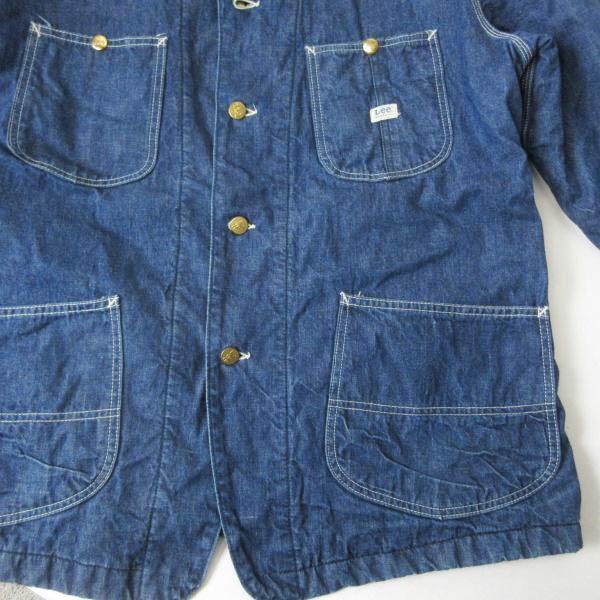 70s USA製 Lee リー 81-LJ デニム カバーオール 大きめL程度