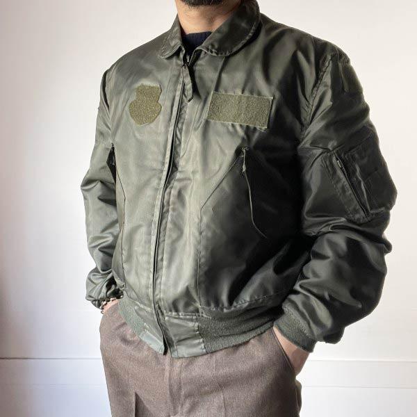90s 実物 米軍 CWU-36/P フライト ジャケット L アラミド MIL-J-83382C