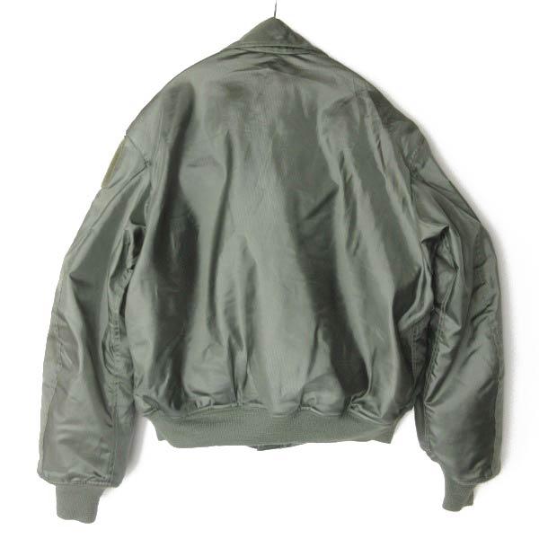 アメリカ軍　army flight jacket CWU-45/P 95年製 極美品 1995年製 実物 米軍 CWU-45/P フライトジャケット L アルファ社