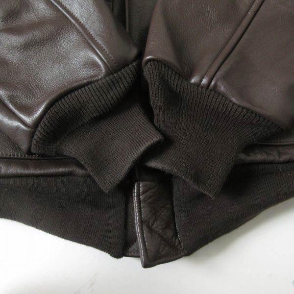 美品 90s USA製 US WINGS A-2 ホースハイド レザー ジャケット 40 L