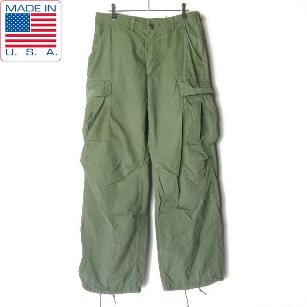 1968年製 USA製 実物 米軍 ジャングルファティーグ パンツ 5th S-R 
