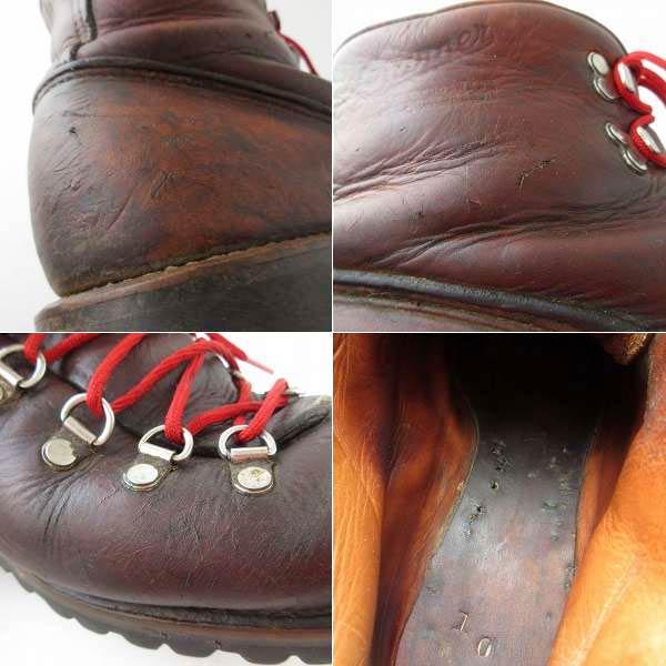 70s USA製 Danner ダナー マウンテンブーツ 10D 28cm ダークブラウン