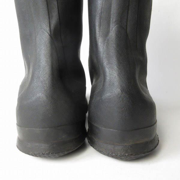 極美品 1967年製 USA製 実物 米軍 ラバー オーバーブーツ 黒 US9 27cm