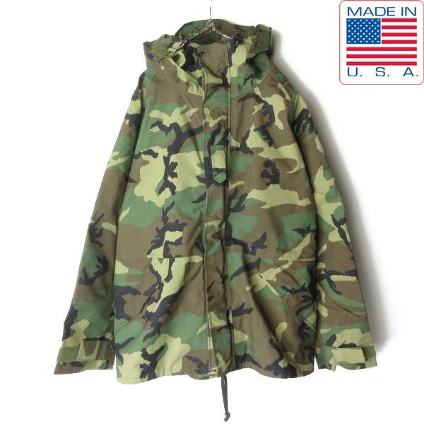 極美品 1996年製 実物 米軍 ECWCS GEN1 迷彩 ゴアテックス パーカー XL