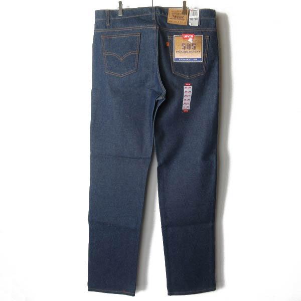 新品 1995年製 USA製 リーバイス 505 リジット ジーンズ W40 L34 濃紺 90s アメリカ製 ビンテージ デッドストック D153-21-0002ZTの画像
