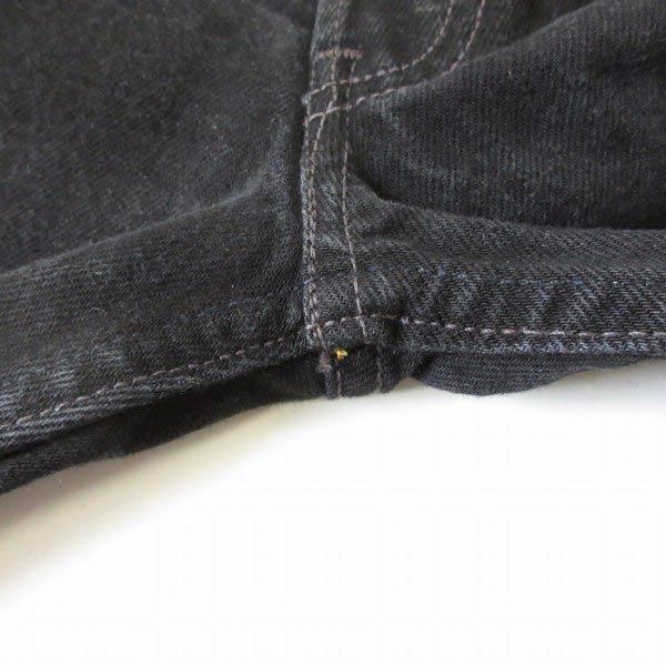 Levi's（リーバイス） 美品 00s 501 後染め ブラック ジーンズ W34 L30