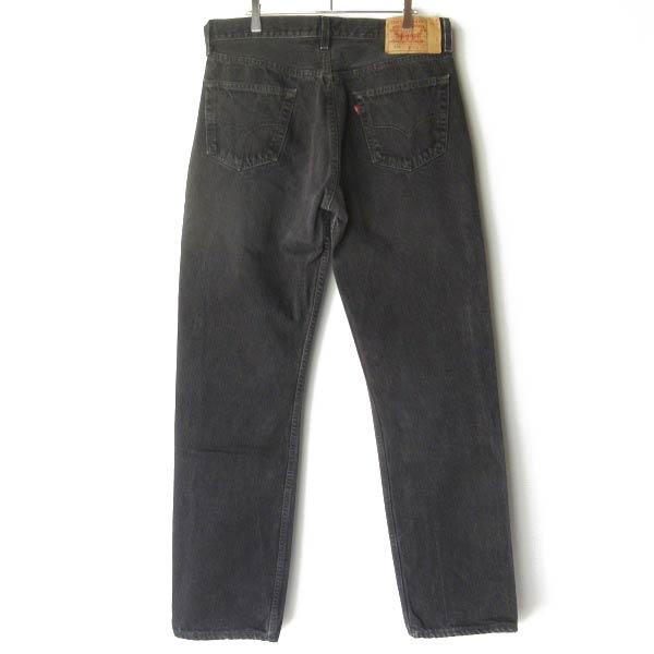 Levi's（リーバイス） 美品 1998年製 USA製 501 後染め ブラック