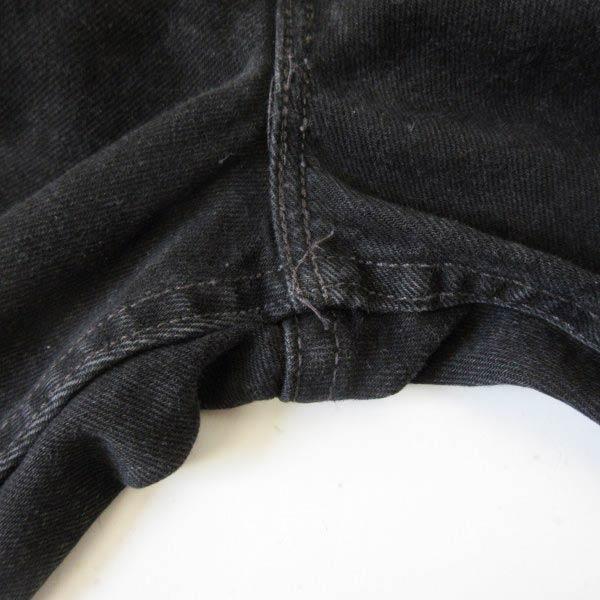 Levi's（リーバイス） 美品 1997年製 USA製 550 後染め ブラック