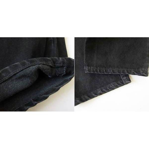 Levi's（リーバイス） 美品 1997年製 USA製 550 後染め ブラック