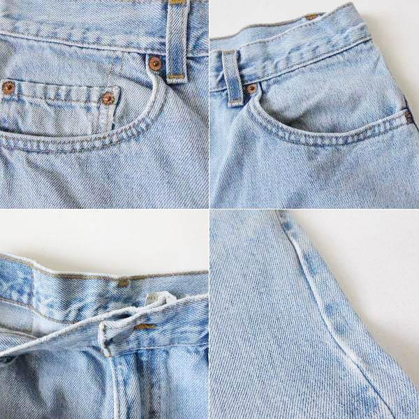 希少 2000年製 LVC リーバイス 505-02 日本製 濃紺 W33 Levi's（リーバイス） 2000年製 USA製 505 アイスブルー ジーンズ W34